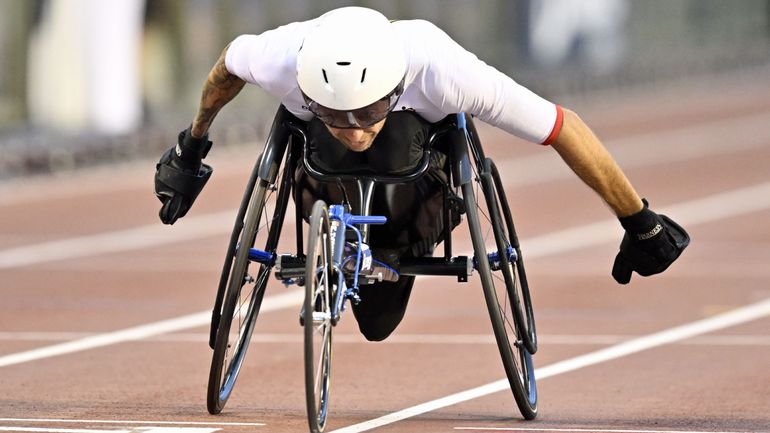 Roger Habsch reprend le record du monde sur 100m en fauteuil roulant à Peter Genyn