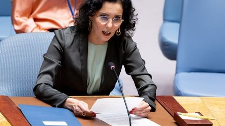 Hadja Lahbib, ministre des Affaires étrangères : l'Assemblée générale des Nations unies est 