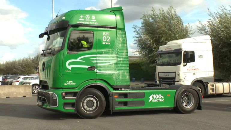 La transition vers l’électrique pour les camions, un enjeu de taille pour le secteur du transport mais qui reste périlleux