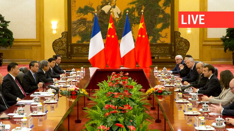 Direct - Guerre en Ukraine : Emmanuel Macron et Ursula von der Leyen en Chine pour convaincre Xi Jinping de s'engager pour la paix