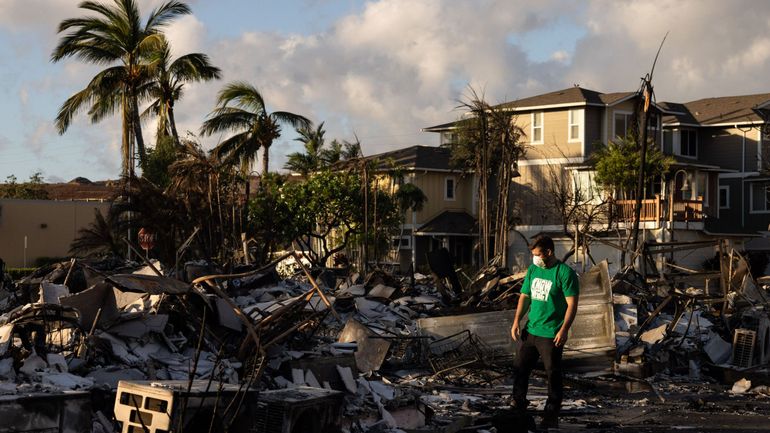 Incendies à Hawaï : le bilan grimpe à 99 morts et 