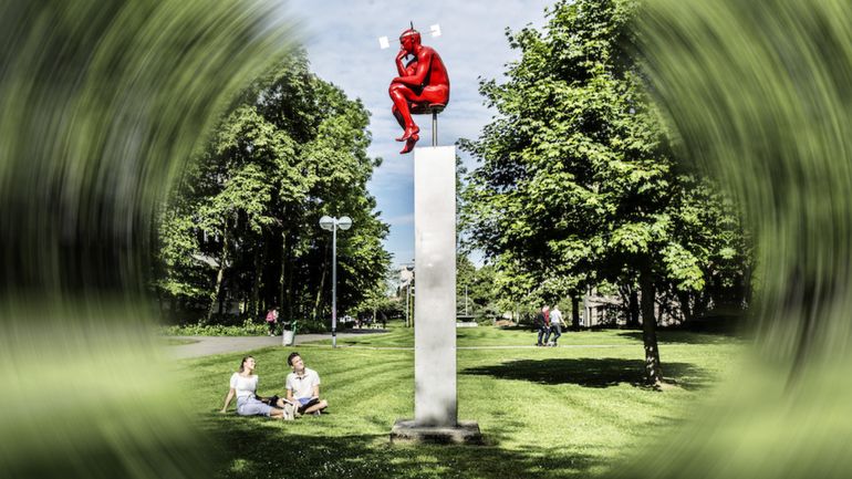 Bruxelles : la VUB dote le campus d'Etterbeek d'un musée en plein air et d'une promenade verte
