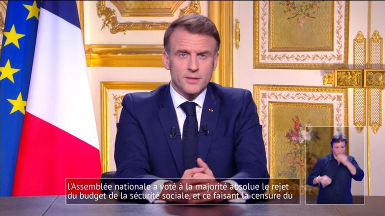 Emmanuel Macron s'adresse aux Français : 