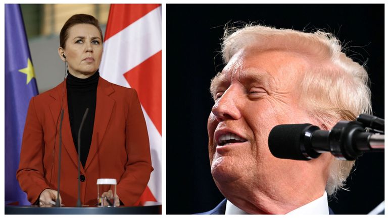 Face à Trump, la Première ministre danoise se félicite d'un 