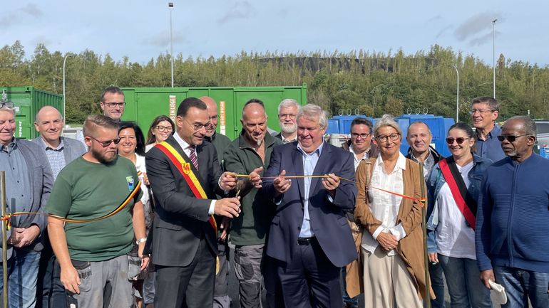 Sambreville : un nouveau recypark adapté au succès des 