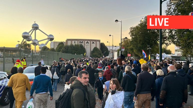 Direct - le Pape en Belgique : les fidèles commencent à affluer au Heysel pour la messe, point d'orgue de la visite de François