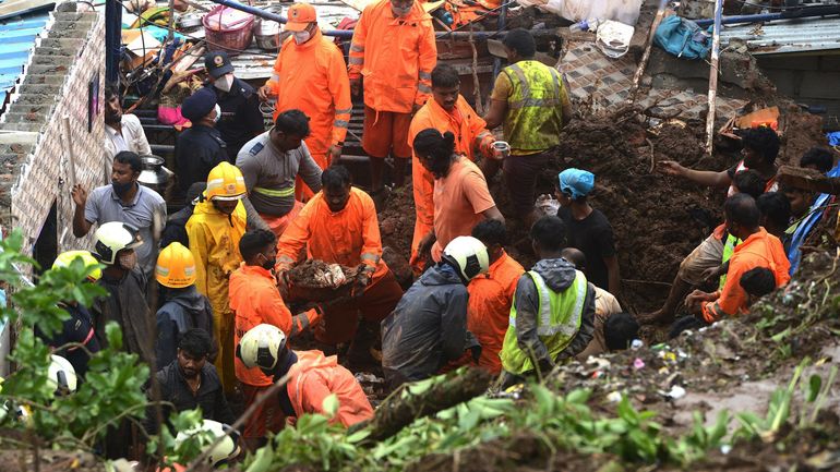 Inde : les fortes pluies font 26 victimes à Mumbai