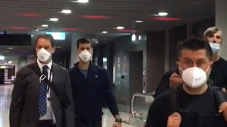 Djokovic est déjà arrivé à l’aéroport de Melbourne pour quitter le territoire australien
