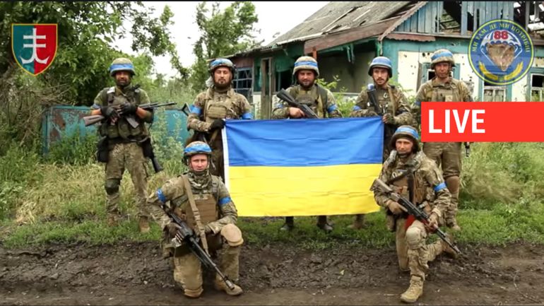 Direct - Guerre en Ukraine : Kiev reprend aux Russes un quatrième village des environs de Donetsk, la Russie affirme avoir repoussé des offensives
