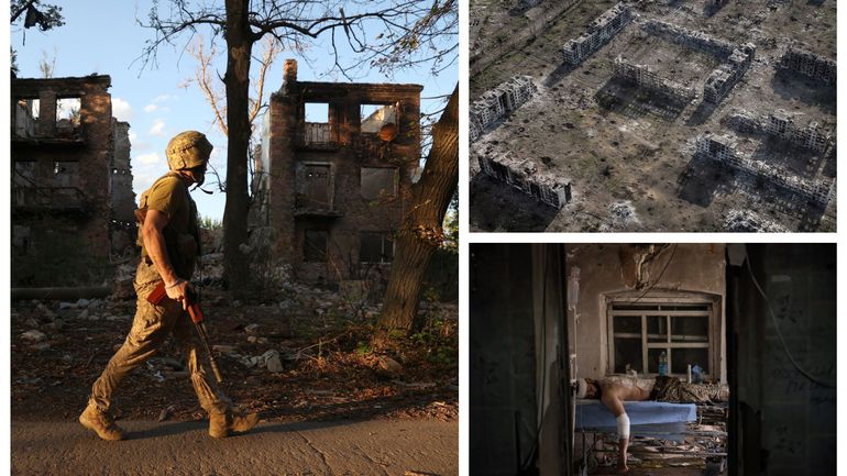 Guerre en Ukraine : la bataille pour les ruines de Tchassiv Iar (Donbass), une 