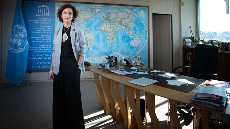 La Française Audrey Azoulay réélue à la tête de l'Unesco
