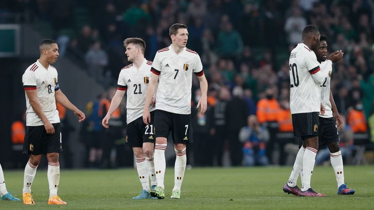 Les Diables rouges, remontés à deux reprises, partagent en Irlande