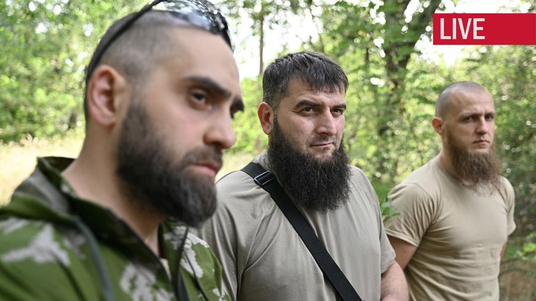 Direct - Invasion de l'Ukraine, une guerre de substitution pour les Tchétchènes qui ont rallié les rangs ukrainiens