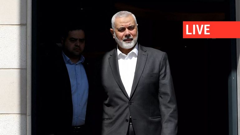 Direct - Guerre Israël-Gaza : le chef du Hamas palestinien, Ismaïl Haniyeh, en visite à Téhéran