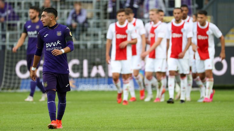 Jupiler Pro League : Anderlecht s'incline face à l'Ajax en match amical