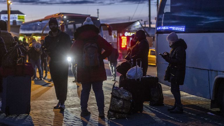 Guerre en Ukraine : 100.000 Ukrainiens sont arrivés en Pologne