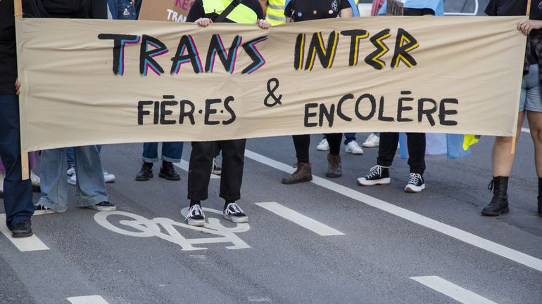 300 personnes à Bruxelles pour réclamer plus de droits pour les personnes transgenres et intersexes