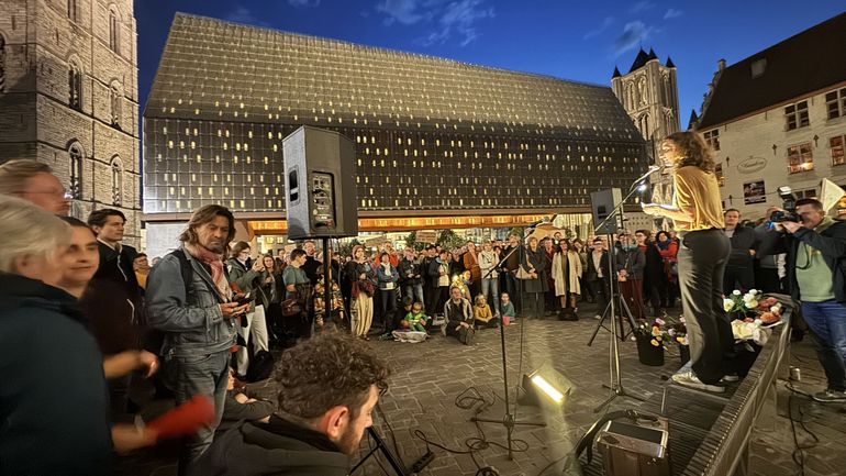 Gand : nouvelle manifestation contre la future coalition communale et la mise à l'écart de Groen