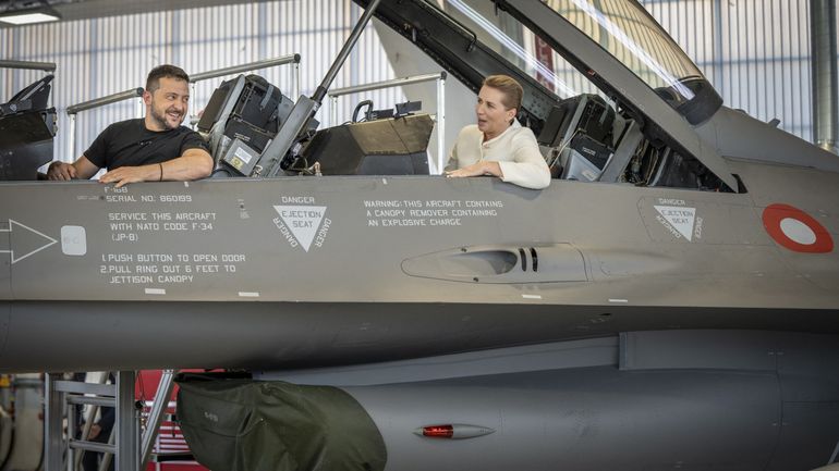 Guerre en Ukraine : Zelensky en tournée aux Pays-Bas et au Danemark, se félicite de la livraison de 61 F-16 (le fil de la journée du 20 août)