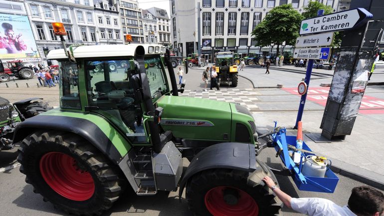 Manifestation des agriculteurs flamands : voici les routes qui seront bloquées ce vendredi