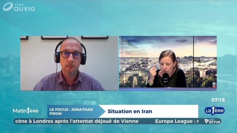 Jonathan Piron, spécialiste de l'Iran : 