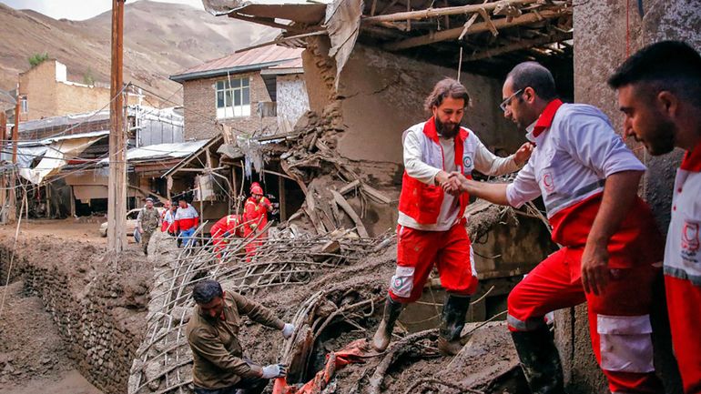 Iran : de violentes inondations près de Téhéran ont fait 24 morts