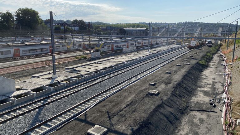 Ottignies : le chantier RER progresse enfin sur la ligne 161