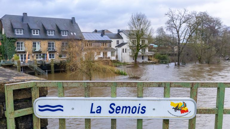 Intempéries en Belgique : le débit de tous les cours d'eau wallons est à présent stabilisé ou en décrue