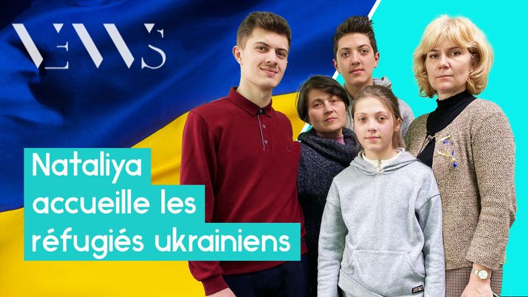 Nataliya/ orchestre l'hébergement de familles ukrainiennes : 