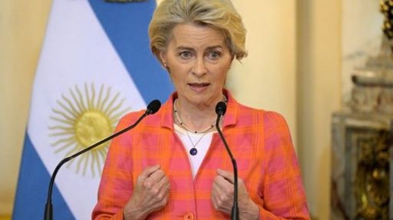 En Argentine, Ursula von der Leyen plaide pour un accord Union européenne-Mercosur 