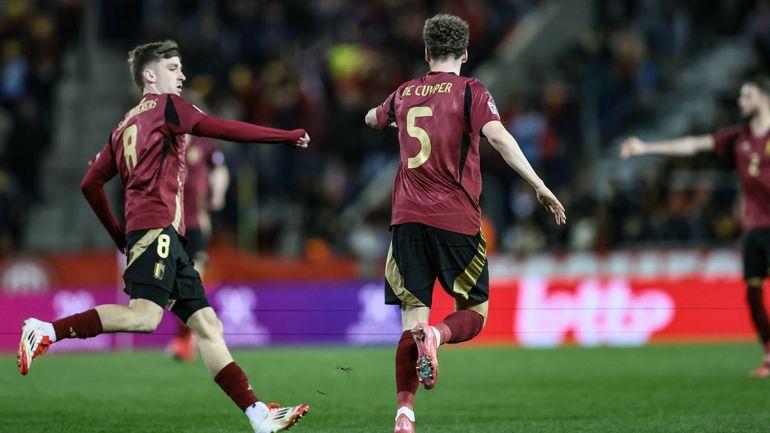 45 secondes après son entrée au jeu, Maxim De Cuyper relance les Diables Rouges face à l'Ukraine