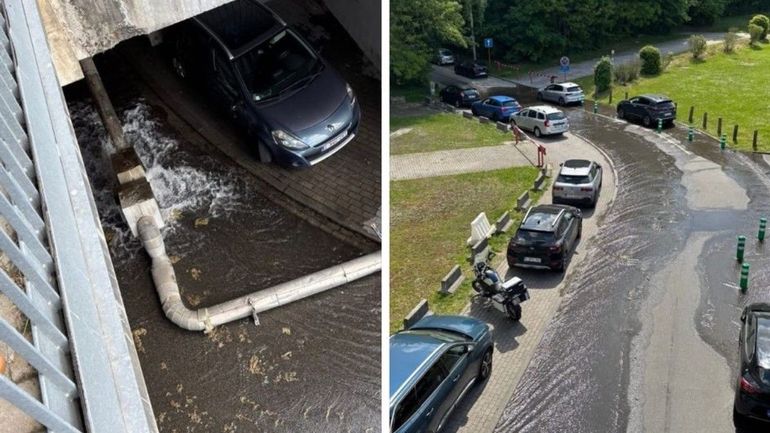 Une partie de Louvain-la-Neuve privée d'eau