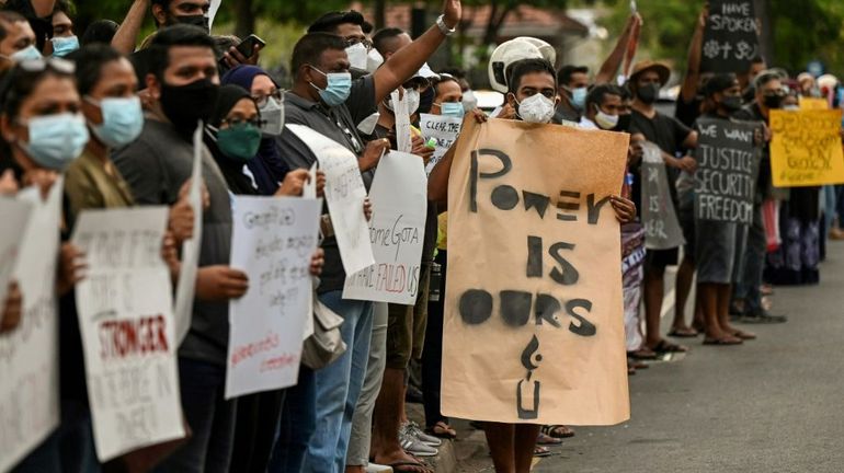 Sri Lanka : les réseaux sociaux bloqués, des manifestations massives prévues ce dimanche