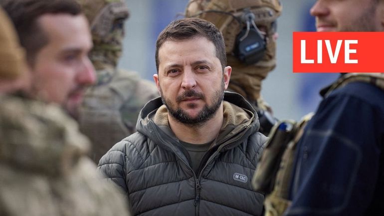 Direct - Guerre en Ukraine : Volodymyr Zelensky nommé personnalité de l'année 2022 par le Time Magazine