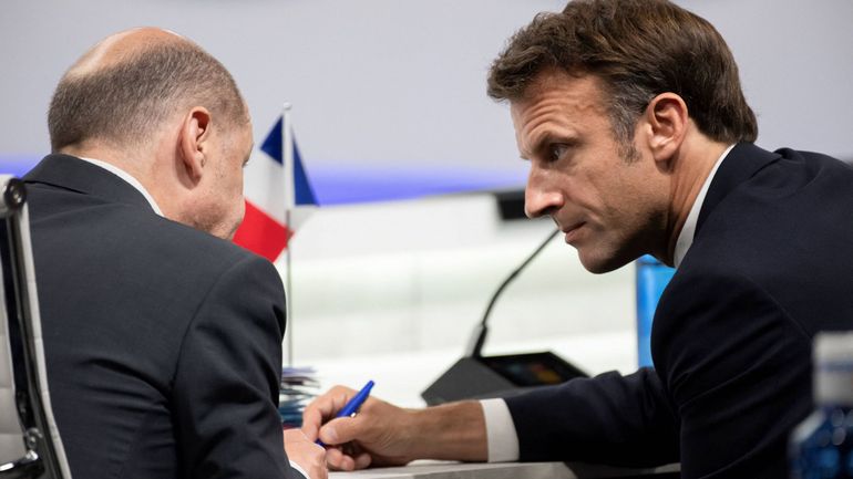 Guerre en Ukraine : Macron et Scholz se coordonnent sur la guerre en Ukraine