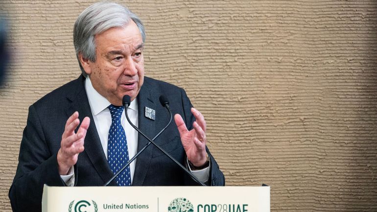 COP28 : la COP doit appeler à la sortie de toutes les énergies fossiles, exhorte le chef de l'ONU