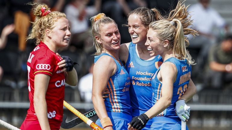 Euro de Hockey : les Red Panthers s’inclinent avec les honneurs contre les Pays-Bas en demi-finale (3-1)
