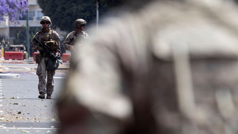 Etats-Unis : les premiers Marines, dépêchés par Trump, commencent leurs opérations à Los Angeles