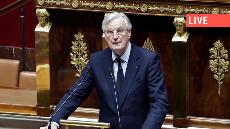 Direct vidéo : Michel Barnier s'exprime après le débat sur les motions de censure à l'Assemblée nationale