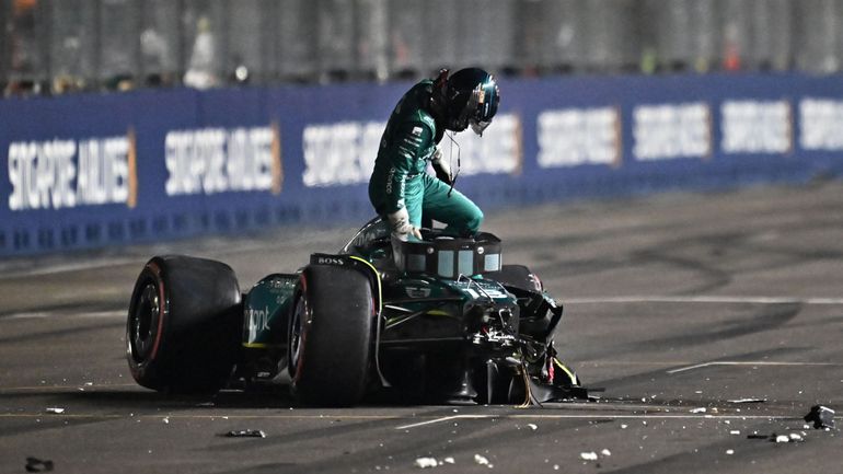 Lance Stroll forfait pour le Grand Prix de Singapour après son gros crash lors de la séance de qualification