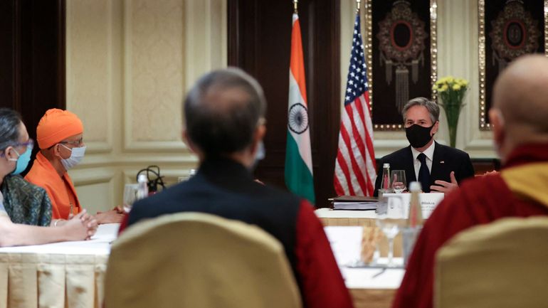 Diplomatie : en Inde, Antony Blinken lance un avertissement sur la démocratie et les droits humains
