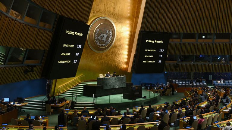 Guerre Israël - Gaza : l'Assemblée générale de l'ONU réclame un 