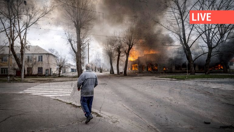 Direct - Guerre en Ukraine : menaces dans l'Est, réunion à l'Otan, nouvelles sanctions en vue