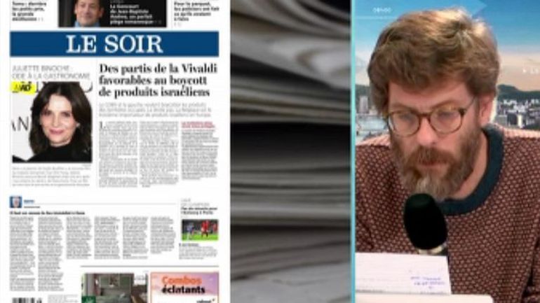 La revue de presse : La Belgique doit-elle boycotter Israël ?