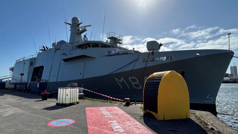 L'Europe se réarme, la Belgique aussi : voici le Vlissingen, un nouveau navire chasseur de mines, fleuron de la marine belgo-néerlandaise