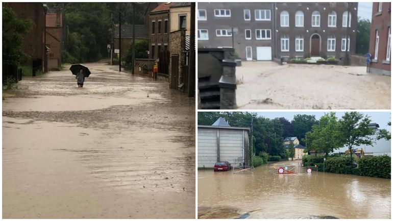 Fortes pluies, inondations : les orages ont frappé la Belgique (photos et vidéos)