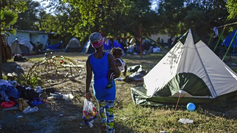 Les Haïtiens ont quitté la frontière mexicano-américaine