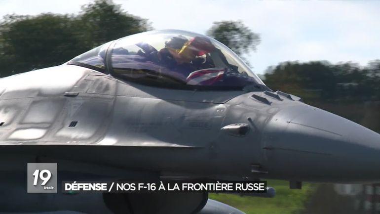 Guerre en Ukraine : les F-16 belges s'envolent vers l'Estonie pour une mission de dissuasion