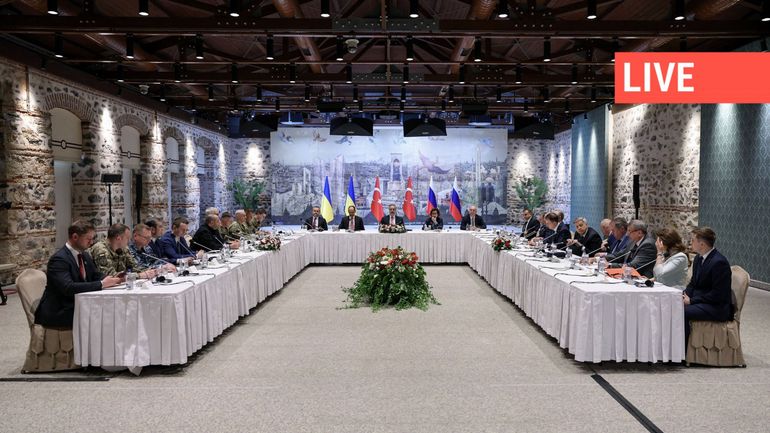Direct - Guerre en Ukraine : fin de la réunion entre délégations russe et ukrainienne à Istanbul