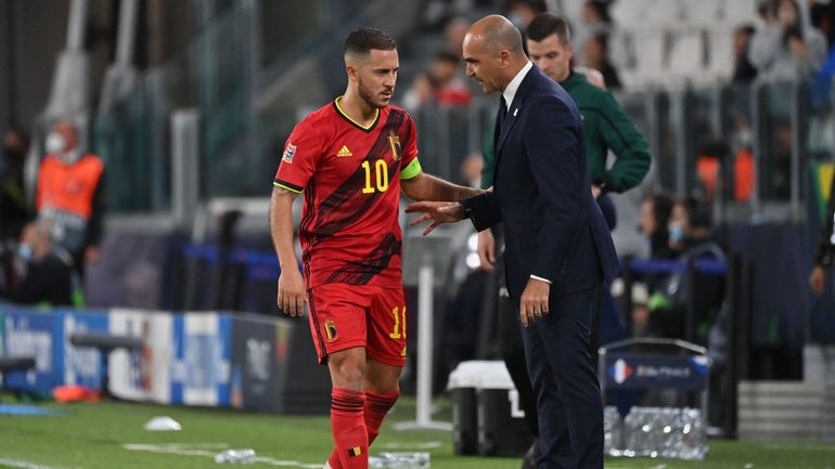 Roberto Martinez défend Eden Hazard face aux "critiques faciles" sur son poids